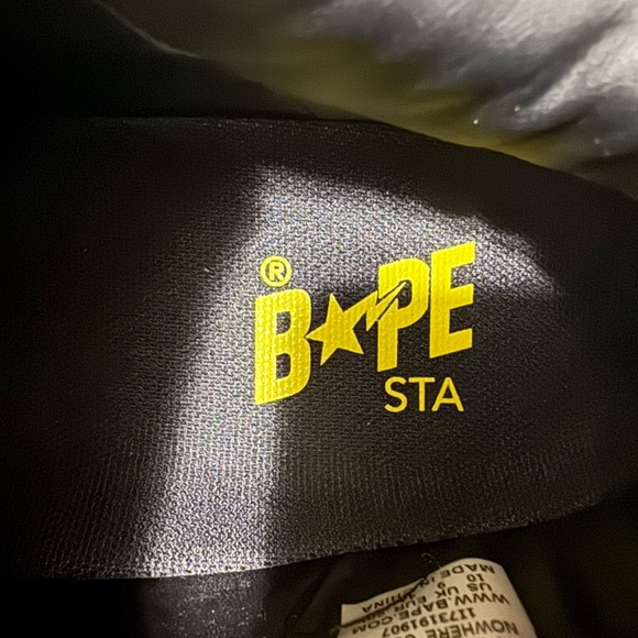 BAPE x Marvel Bapesta Sneakers Size 10 – Rare Collab Blue Red Yellow - Picture 11 of 16